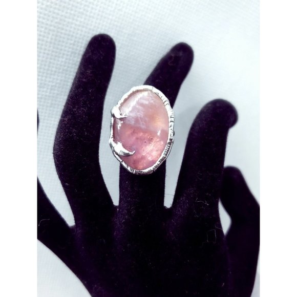 Amethyst Crystal Ring Handmade - Picture 8 of 12